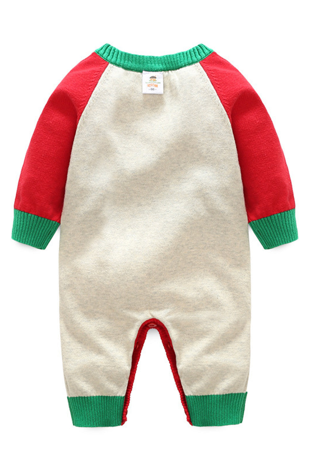 Baby Unisex Rudolph Graphic Knit Jumpsuit